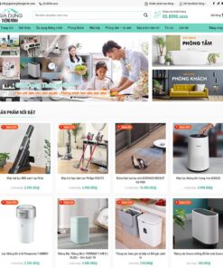 Giao Diện Website Bán Đồ Gia Dụng Thông Minh