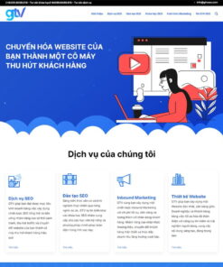 Giao Diện Website Công Ty Dịch Vụ Seo