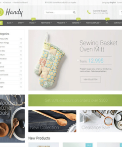 Handy – Handmade Shop WordPress WooCommerce Theme