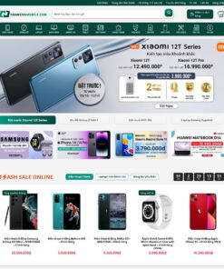 Giao Diện Website Hoàng Hà Mobile 02