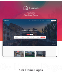 Homeo – Real Estate WordPress Theme
