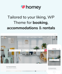 Homey – Booking and Rentals WordPress Theme