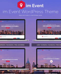 imEvent – Conference Meetup WordPress Theme