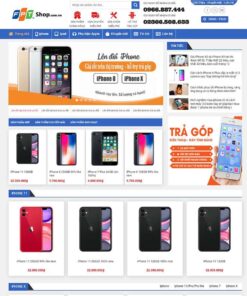 Giao Diện Website Bán Iphone