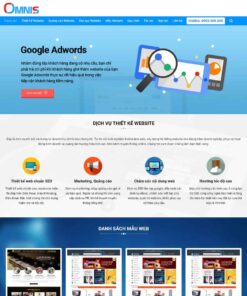 Giao Diện Website Dịch Vụ Thiết Kế Web, Marketing Online