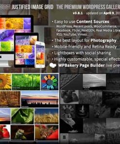 Justified Image Grid – Premium WordPress Gallery