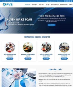 Giao Diện Website Kế Toán 02