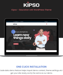 Kipso – Education LMS WordPress Theme