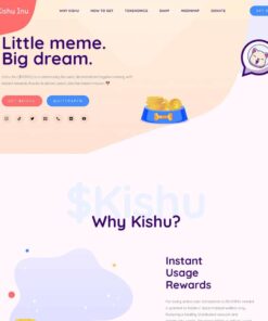 Giao Diện Website Landing Page Giới Thiệu Tiền Điện Tử – Crypto 02