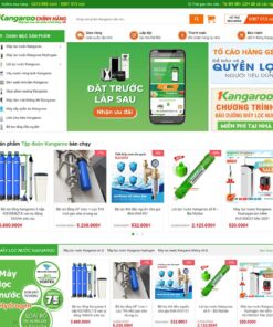 Giao Diện Website Bán Máy Lọc Nước 02