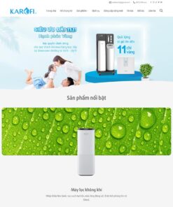 Giao Diện Website Bán Máy Lọc Nước 03