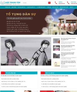 Giao Diện Website Công Ty Luật
