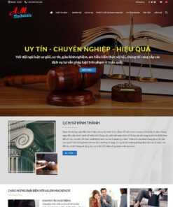 Giao Diện Website Luật Sư 04