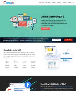 Giao Diện Website Công Ty Thiết Kế Web, Marketing Online