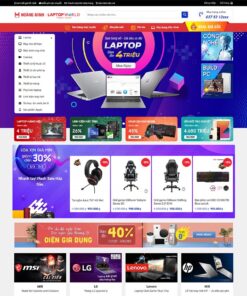 Giao Diện Website Bán Máy Tính, Laptop 03