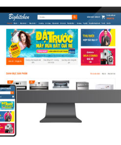Giao diện Website Nội thất Nhà Bếp