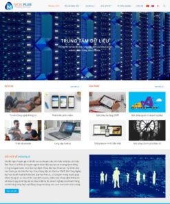 Giao Diện Website Giới Thiệu Công Ty Dịch Vụ Mạng, Cntt