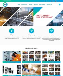 Giao Diện Website Công Ty Sửa Chữa Tàu, Thuyền