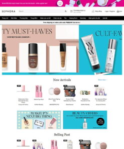 Giao Diện Website Mỹ Phẩm 12