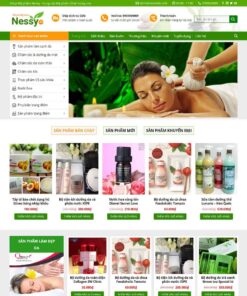 Giao Diện Website Shop Mỹ Phẩm 03