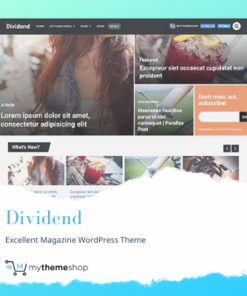 MyThemeShop Dividend