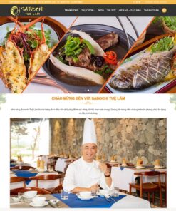 Giao Diện Website Nhà Hàng 04