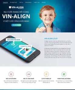 Giao Diện Website Lading Page Nha Khoa 01