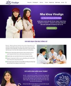 Giao Diện Website Dịch Vụ Nha Khoa 03