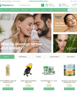 Giao Diện Website Nhà Thuốc 03