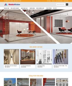 Giao Diện Website Công Ty Nhôm Kính 03