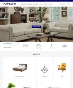 Giao Diện Website Bán Sản Phẩm Nội Thất