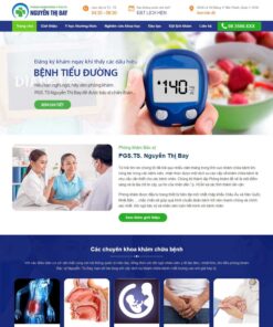 Giao Diện Website Phòng Khám Đa Khoa