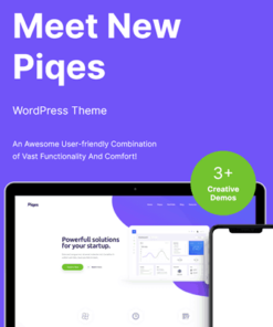 Piqes | Creative Startup & Agency WordPress Theme