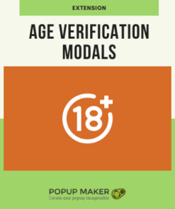 Popup Maker – Age Verification Modals