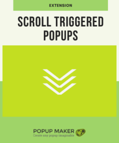 Popup Maker – Scroll Triggered Popups