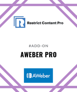 Restrict Content Pro AWeber Pro