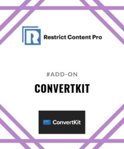 Restrict Content Pro ConvertKit