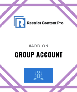Restrict Content Pro Group Accounts