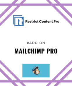 Restrict Content Pro MailChimp Pro