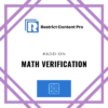 Restrict Content Pro Math Verification