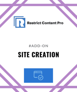 Restrict Content Pro Site Creation