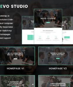 Revo Studio – Multipurpose WordPress Theme