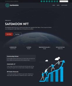 Giao Diện Website Landing Page Giới Thiệu Tiền Điện Tử - Crypto 01