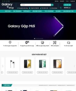 Giao Diện Website Samsung Shop
