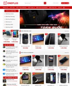 Giao Diện Website Cửa Hàng Bán Điện Thoại