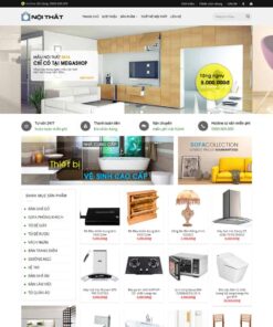 Giao Diện Website Cửa Hàng Nội Thất