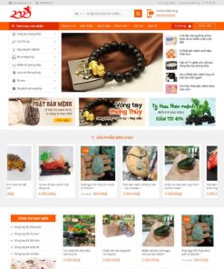 Giao Diện Website Shop Bán Vật Phẩm Phong Thủy