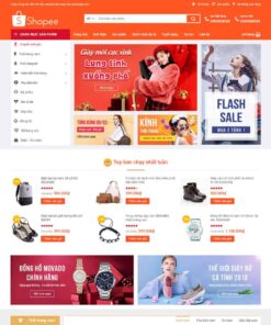 Giao Diện Website Shop Thời Trang, Quần Áo