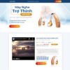 Giao Diện Website Landing Page Máy Nghe Trợ Thính
