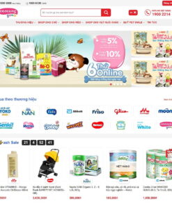 Giao Diện Website Bán Tạp Hóa